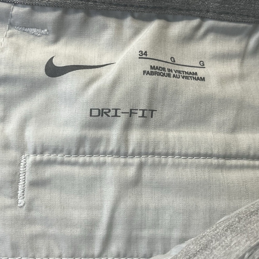 Nike UV Plaid Men's Golf shorts size 34 plaid chino DH1294-494 - Picture 10 of 12